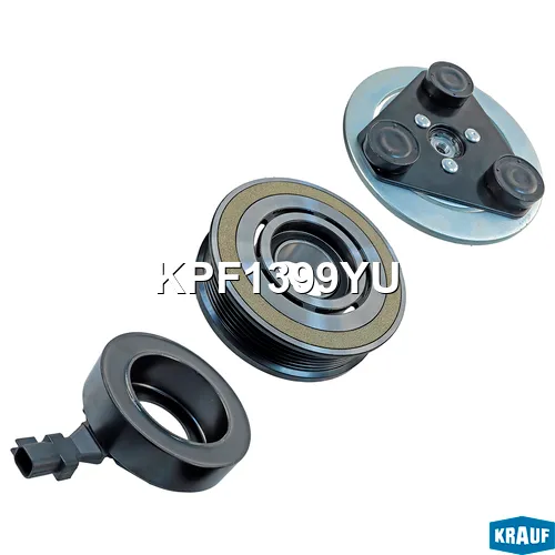Кофу Шкив компрессора кондиционера в сборе KRAUF KPF1399YU KRAUF