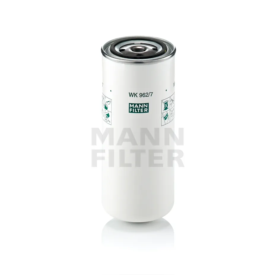 Фильтр топливный VOLVO FH12 MANN-FILTER WK 962/7 MANN-FILTER артикул WK 962/7  - цена, характеристики, купить в Москве в интернет-магазине автозапчастей  АВТОРУСЬ