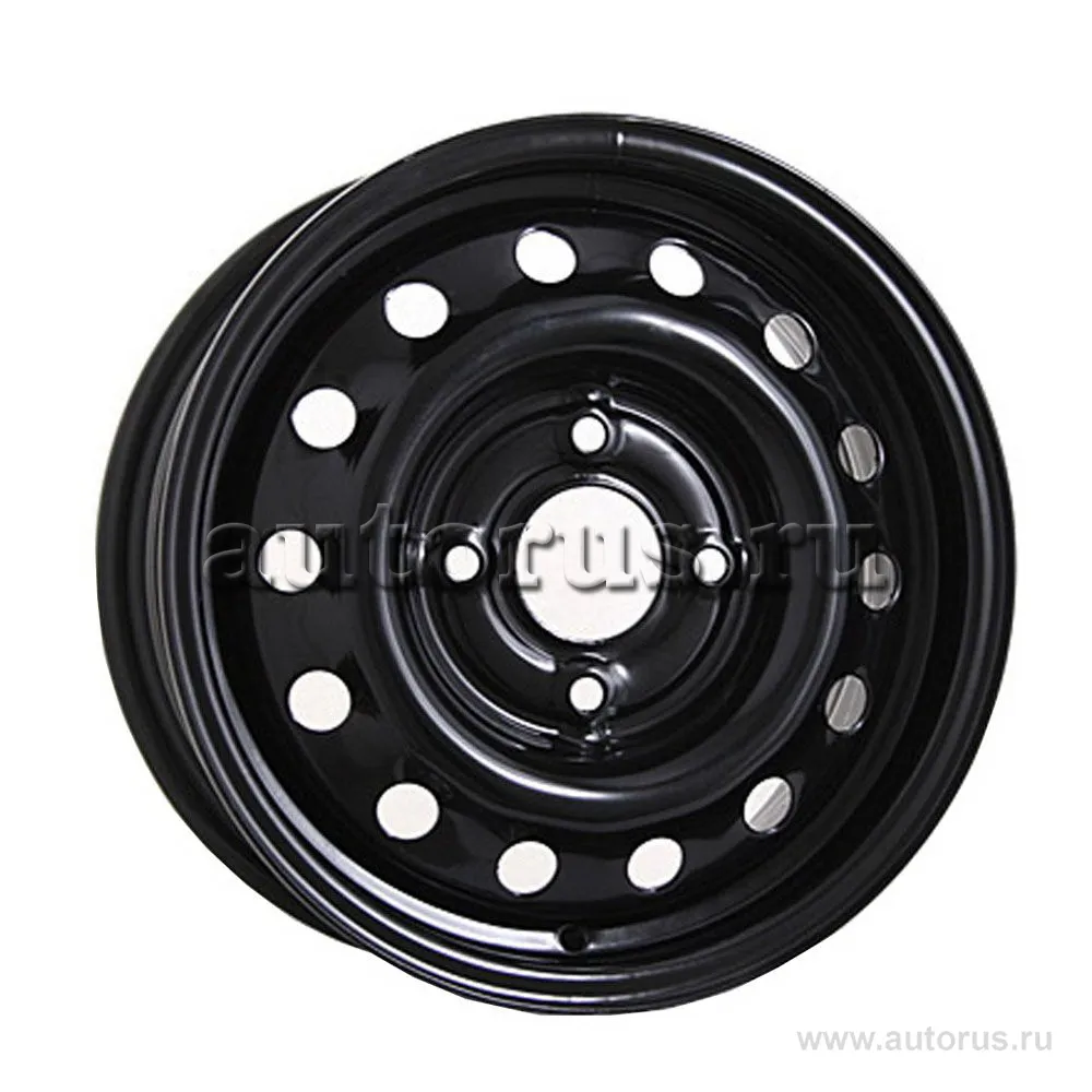 Диск штампованный R14 5.5J 4x100/54.1 ET38 Евродиск 53A38R ED Black 9304638  Евродиск артикул 9304638 - цена, характеристики, купить в Москве в  интернет-магазине автозапчастей АВТОРУСЬ