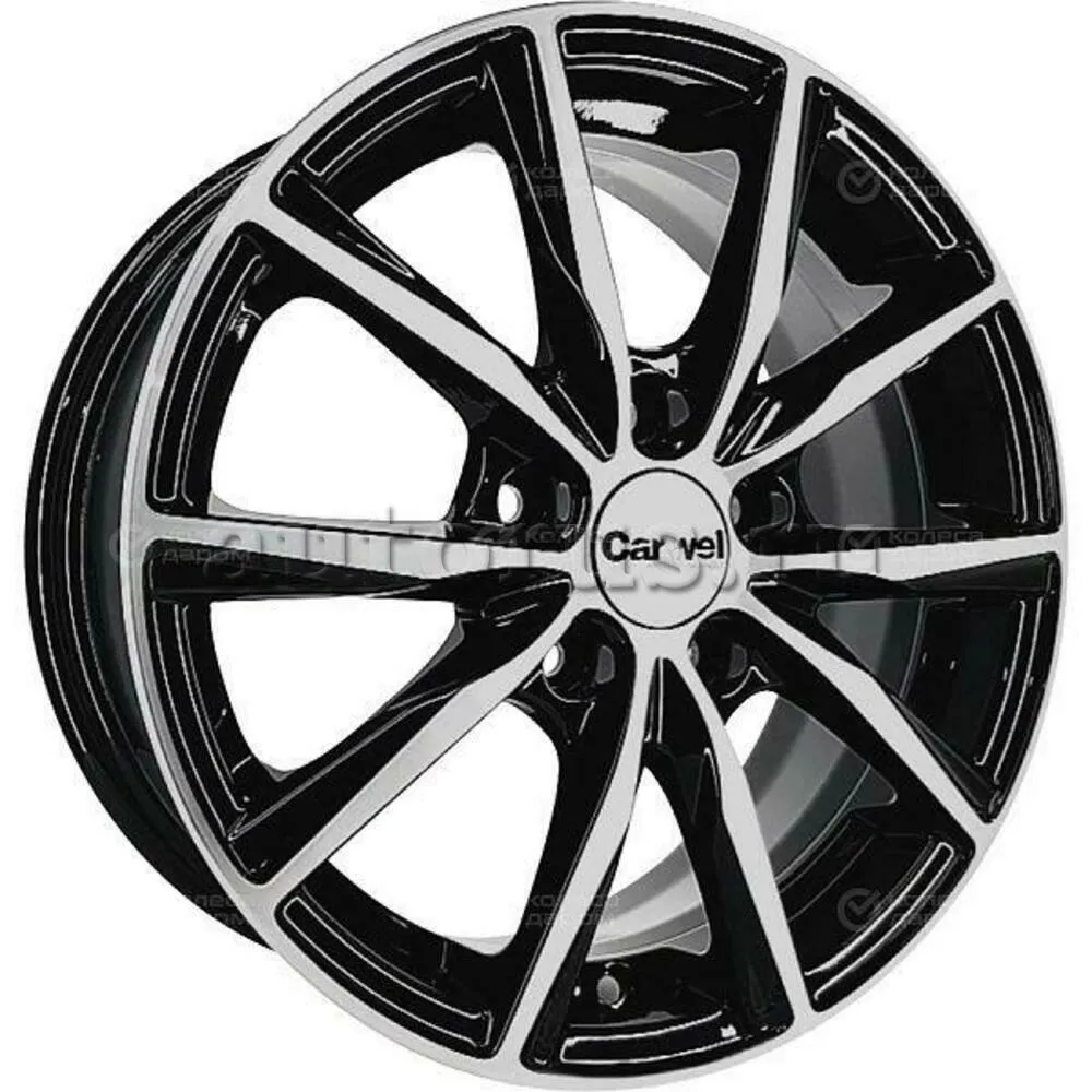 Диск литой R15 6J 5x100/57.1 ET38 Carwel Гамма 115 AB 00039492 Carwel  артикул 00039492 - цена, характеристики, купить в Москве в  интернет-магазине автозапчастей АВТОРУСЬ