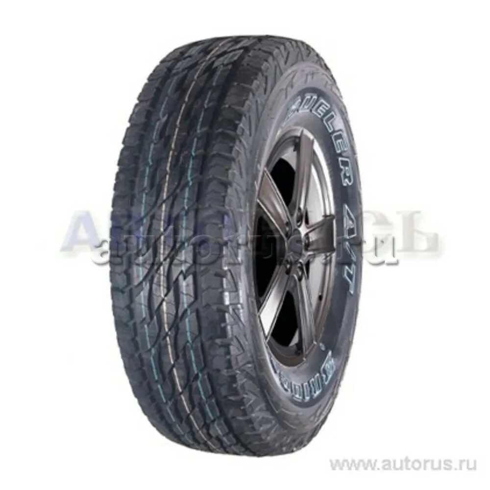 Шина R15 30х9,50 Bridgestone Dueler A/T D697 104S лето LVR0N20303  Bridgestone артикул LVR0N20303 - цена, характеристики, купить в Москве в  интернет-магазине автозапчастей АВТОРУСЬ