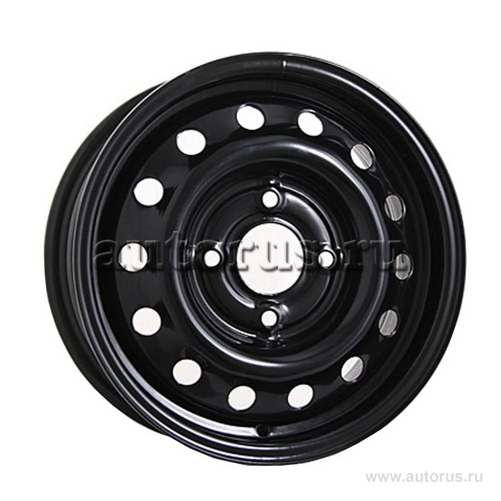 Диск штампованный R16 6J 4x100/60.1 ET36 Евродиск 65A36C Black 9310832  Евродиск артикул 9310832 - цена, характеристики, купить в Москве в  интернет-магазине автозапчастей АВТОРУСЬ