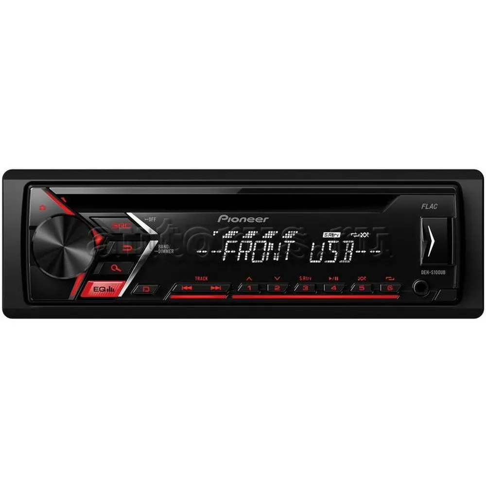 Автомагнитола PIONEER DEH-S100UB, 4x50 Вт., USB, MP3, CD, Android PIONEER  артикул DEH-S100UB - цена, характеристики, купить в Москве в  интернет-магазине автозапчастей АВТОРУСЬ