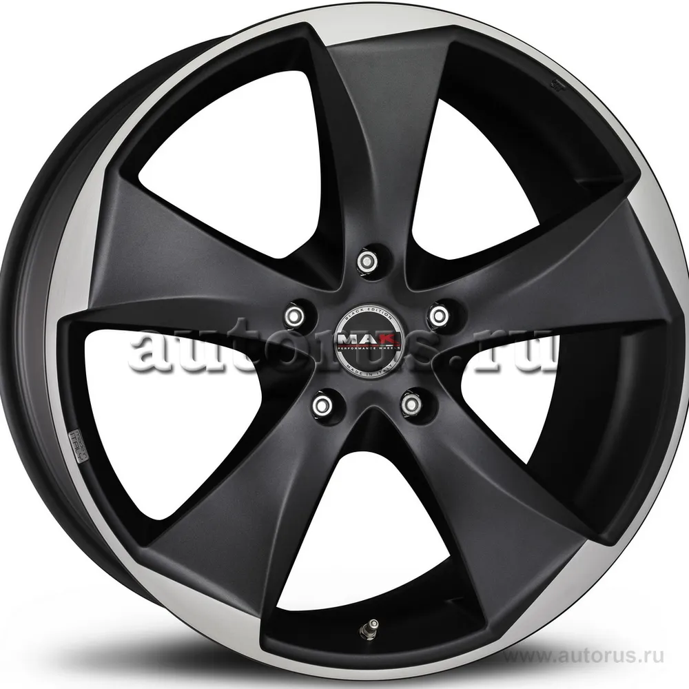 Диск литой R20 8.5J 5x114.3/76 ET35 MAK Raptor 5 Ice Superdark F8520RTID35F  MAK артикул F8520RTID35F - цена, характеристики, купить в Москве в  интернет-магазине автозапчастей АВТОРУСЬ