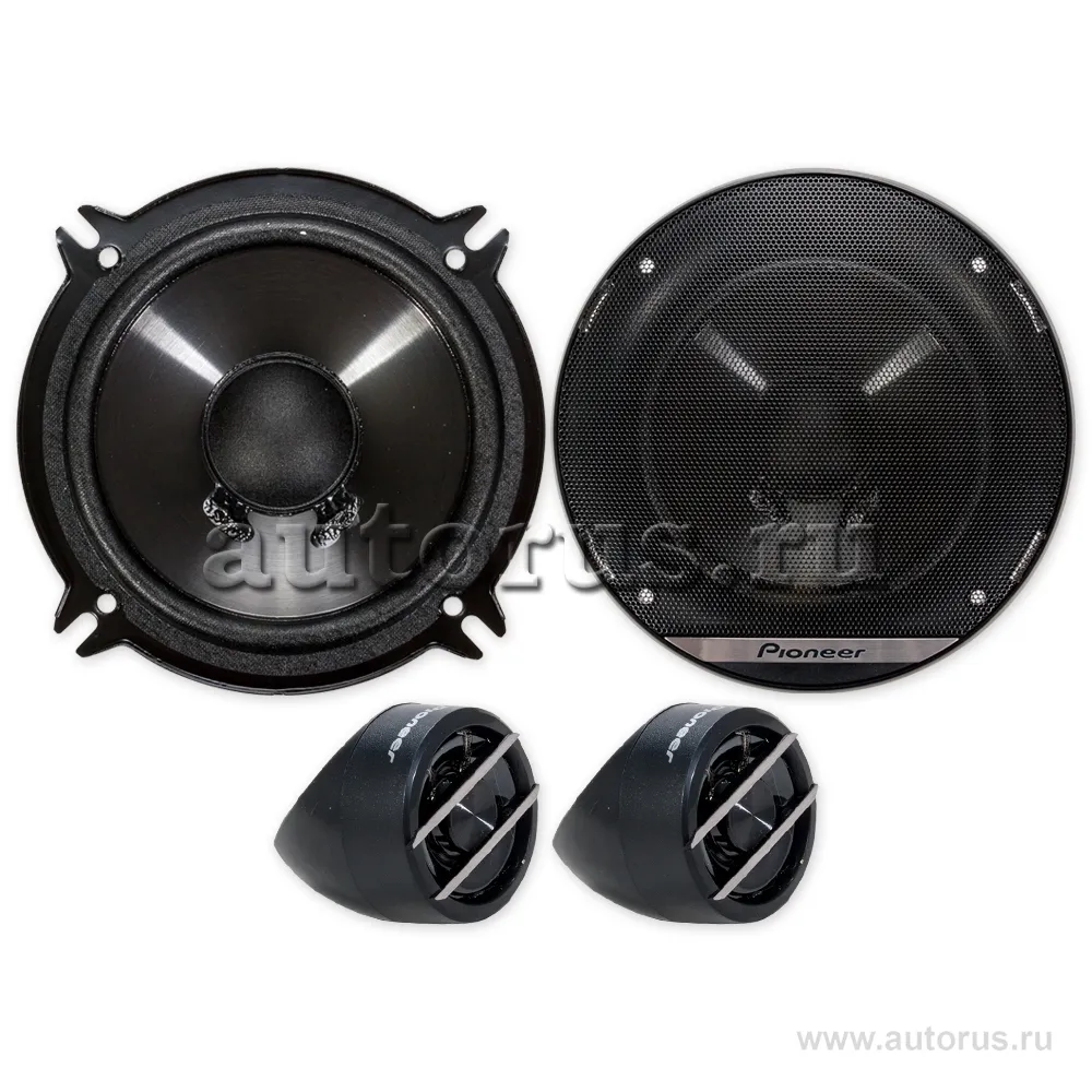 Колонки PIONEER TS-G130C, 13 см, 2-х компонентные PIONEER артикул TS-G130C  - цена, характеристики, купить в Москве в интернет-магазине автозапчастей  АВТОРУСЬ