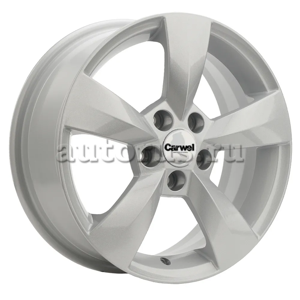 Диск литой R15 6J 5x100/57.1 ET40 Carwel Кета 1504 SLT 00036666 Carwel  артикул 00036666 - цена, характеристики, купить в Москве в  интернет-магазине автозапчастей АВТОРУСЬ