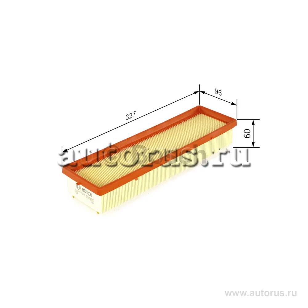 Фильтр воздушный RENAULT Logan II/Sandero II/LADA Largus mot.8V BOSCH F 026  400 377 BOSCH артикул F 026 400 377 - цена, характеристики, купить в Москве  в интернет-магазине автозапчастей АВТОРУСЬ