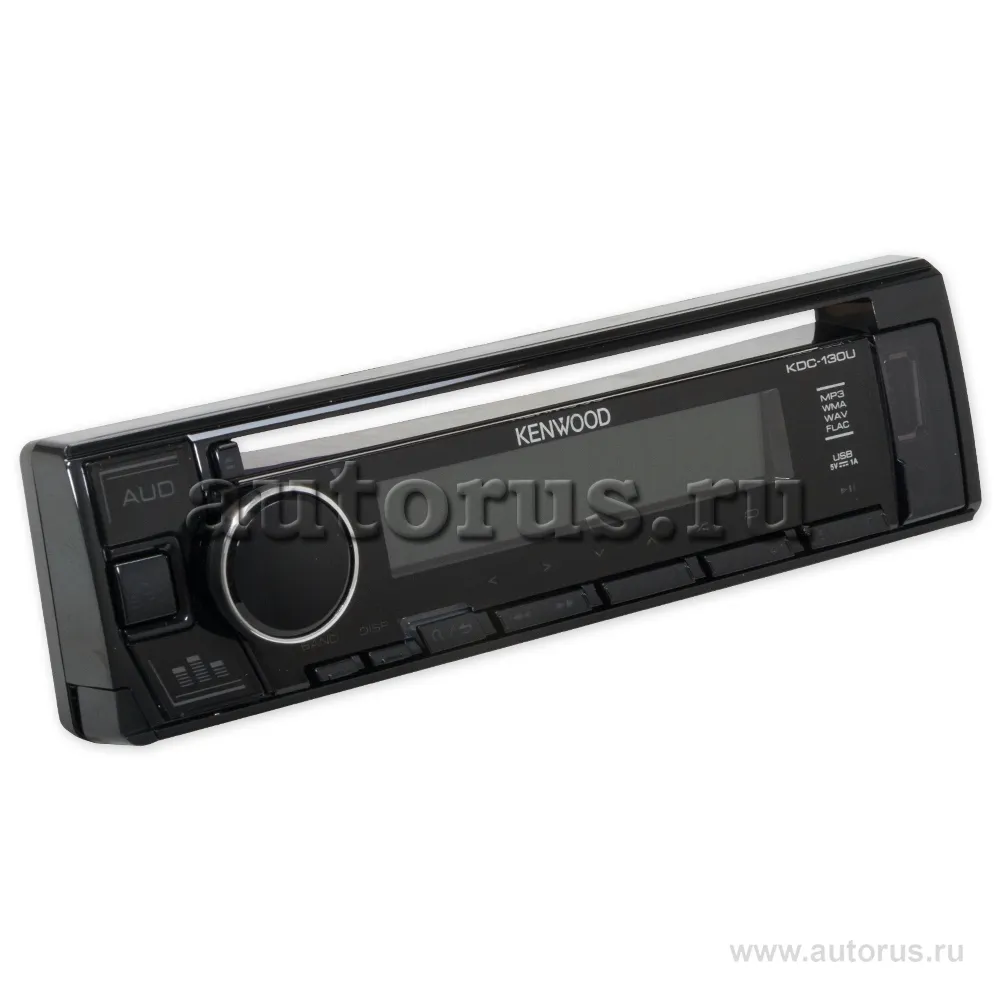 Автомагнитола CD MP3 KENWOOD KDC-130UR 4x50вт USB AUX Android красная  подсветка KENWOOD артикул KDC-130UR - цена, характеристики, купить в Москве  в интернет-магазине автозапчастей АВТОРУСЬ