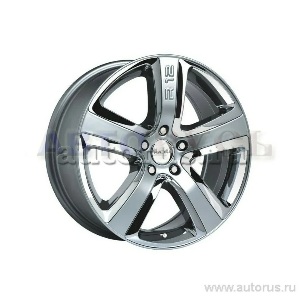 Диск литой R18 8J 5x127/71.6 ET45 RADIUS RS012 Satin Silver  RS0128018AB5J45GB1 RADIUS артикул RS0128018AB5J45GB1 - цена,  характеристики, купить в Москве в интернет-магазине автозапчастей АВТОРУСЬ