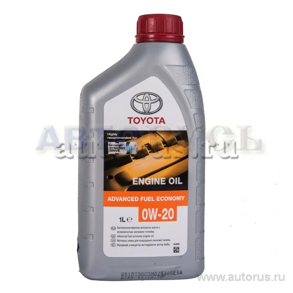 Масло моторное TOYOTA Engine Oil 0W-20 синтетическое 1 л 08880-83264-GO  TOYOTA артикул 08880-83264-GO - цена, характеристики, купить в Москве в  интернет-магазине автозапчастей АВТОРУСЬ