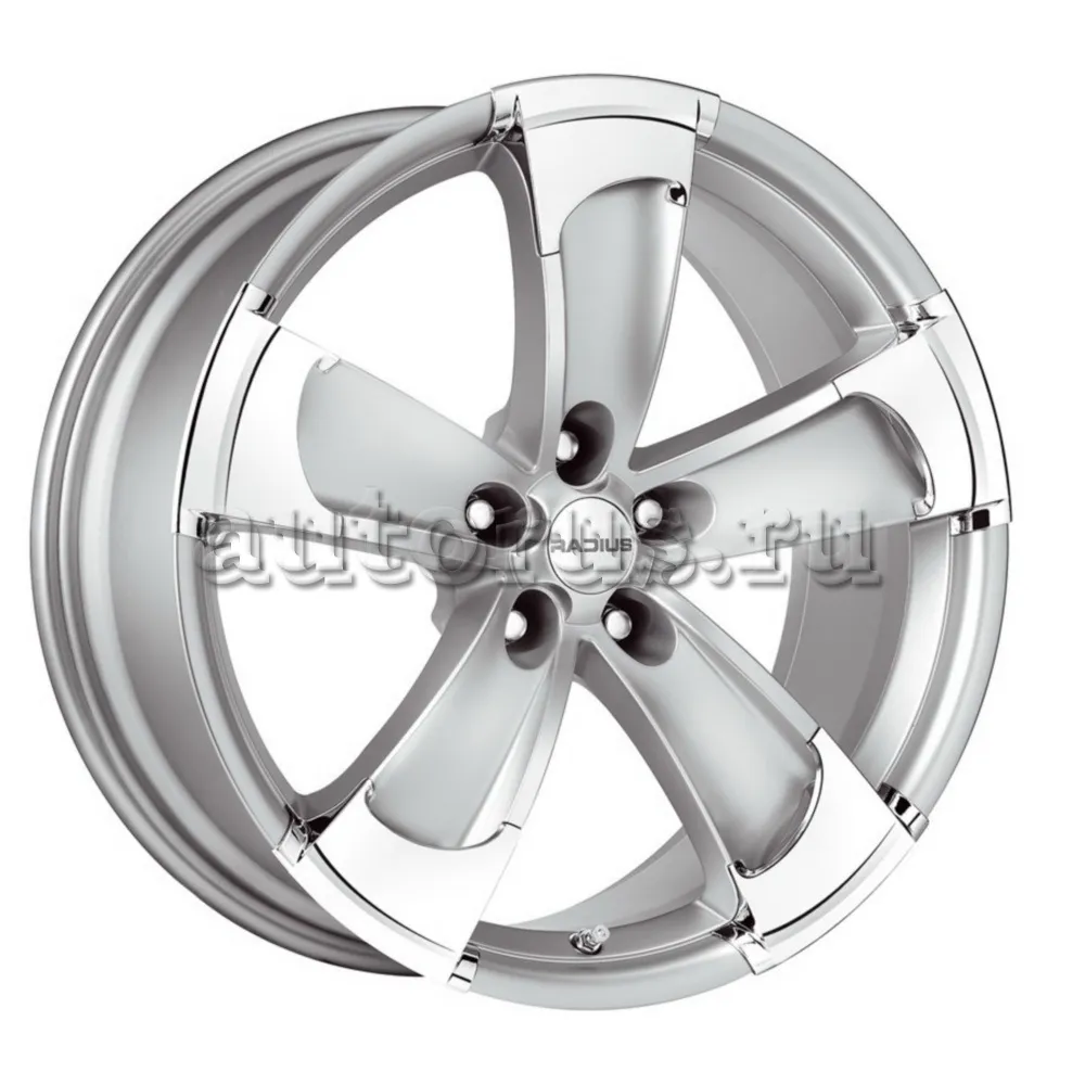 Диск литой R18 8J 5x115/70.1 ET38 RADIUS RS014 Satin Silver  RS0148018AA5S38GB1 RADIUS артикул RS0148018AA5S38GB1 - цена,  характеристики, купить в Москве в интернет-магазине автозапчастей АВТОРУСЬ