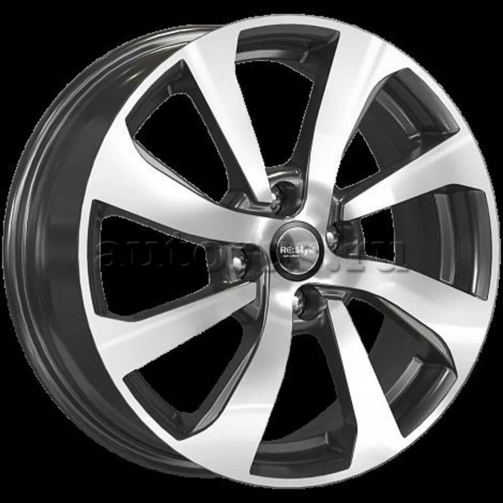 Диск литой R16 6J 4x100/60.1 ET41 КИК КС893 ZV XRAY Алмаз черный 75247 КИК  артикул 75247 - цена, характеристики, купить в Москве в интернет-магазине  автозапчастей АВТОРУСЬ