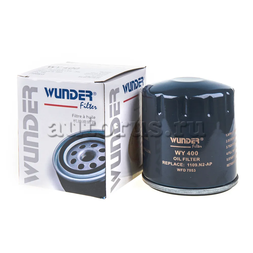 Фильтр масляный CITROEN/FIAT/PEUGEOT all Bus 94-02 WUNDER FILTER WY400