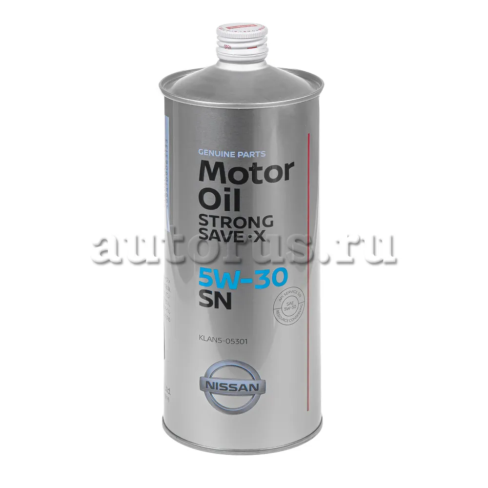 Масло моторное NISSAN STRONG SAVE X SN 5W-30 1 л KLAN5-05301 NISSAN артикул  KLAN5-05301 - цена, характеристики, купить в Москве в интернет-магазине  автозапчастей АВТОРУСЬ