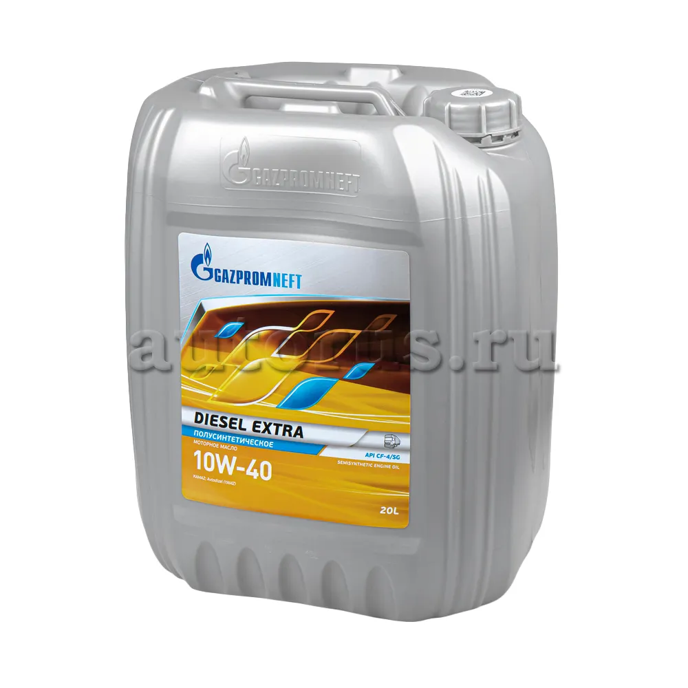 Масло моторное Gazpromneft Diesel Extra 10W-40 полусинтетическое 20 л  2389900039 Gazpromneft артикул 2389907373 - цена, характеристики, купить в  Москве в интернет-магазине автозапчастей АВТОРУСЬ