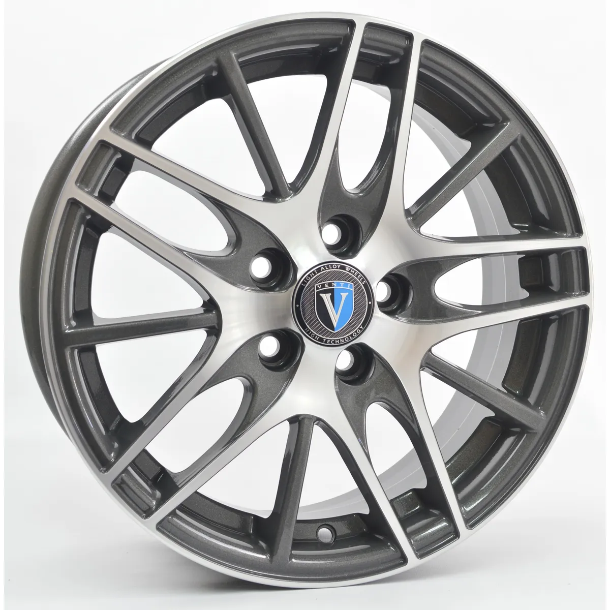 Диск литой R15 6J 5x100/57.1 ET40 VENTI 1506 GRD V506-615-571-5x100-40GRD  VENTI артикул V1506-615-571-5x100-40GRD - цена, характеристики, купить в  Москве в интернет-магазине автозапчастей АВТОРУСЬ