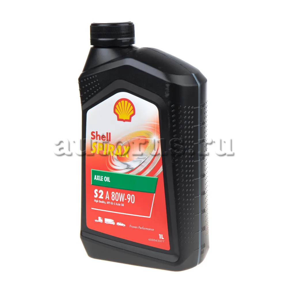 Масло трансмиссионное SHELL Spirax S2 A 80W90 1 л 550058831