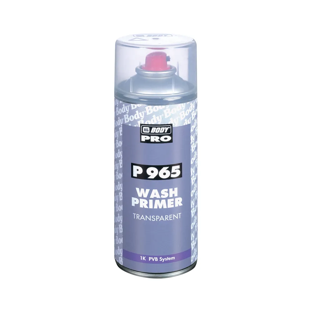 Грунт кислотный прозрачный BODY 965 wash primer 1к 0.4 л. BODY 5100000020  BODY артикул 5100000020 - цена, характеристики, купить в Москве в  интернет-магазине автозапчастей АВТОРУСЬ