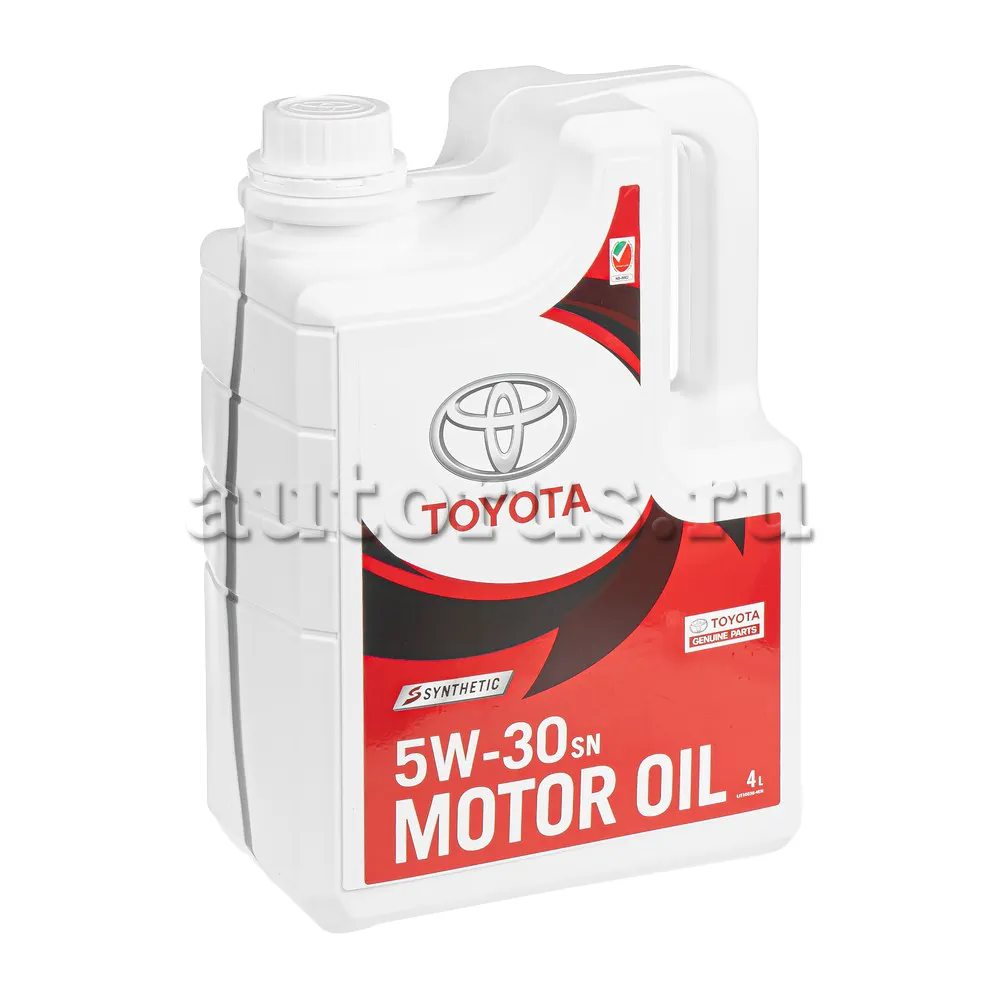 Масло моторное TOYOTA Engine Oil 5W-30 4 л 08880-83714 TOYOTA артикул  08880-83714 - цена, характеристики, купить в Москве в интернет-магазине  автозапчастей АВТОРУСЬ