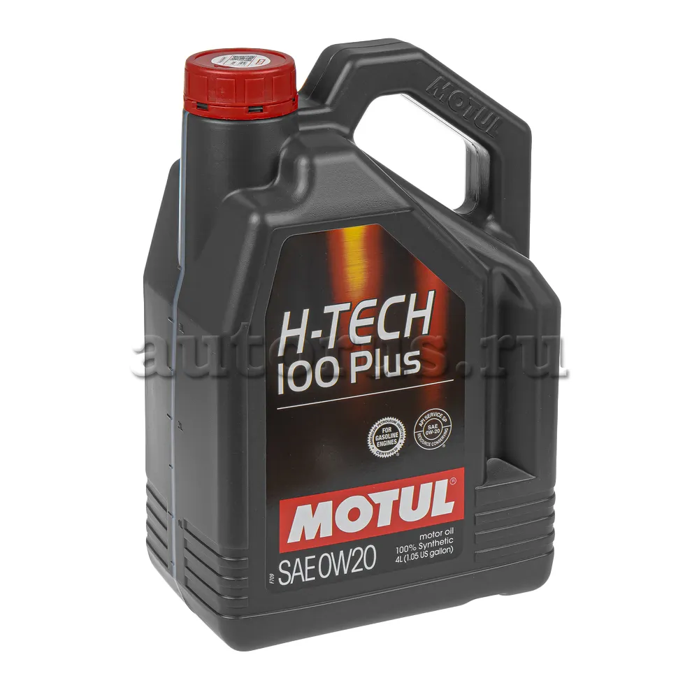 Масло моторное Motul H-TECH 100 PLUS 0W-20 синтетическое 4 л