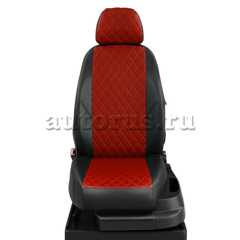 Чехлы на сиденья KIA Venga 2011-2020 хетчбэк Автолидер KA15-1101-EC06-R-red  AVTOLIDER1 артикул KA15-1101-EC06-R-red - цена, характеристики, купить в  Москве в интернет-магазине автозапчастей АВТОРУСЬ