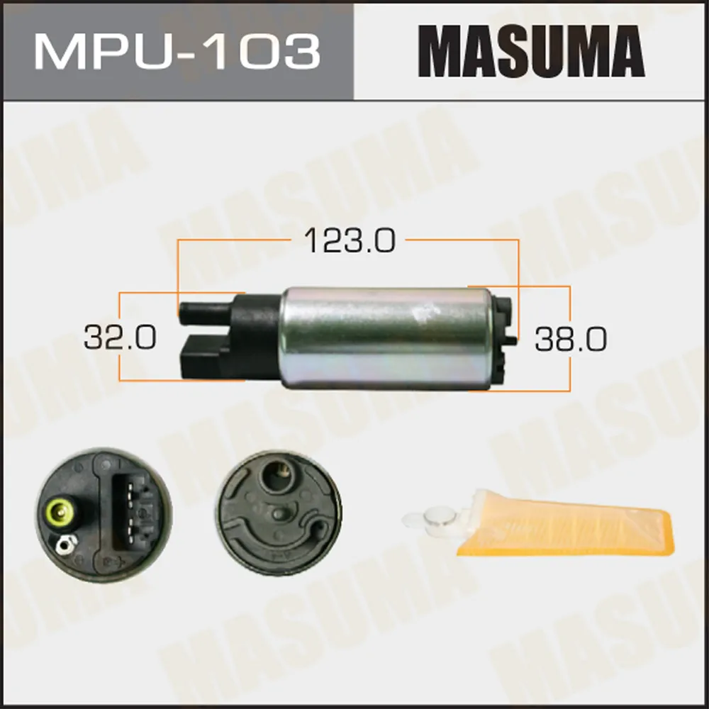 Насос топливный TOYOTA ARISTO MASUMA MPU-103 MASUMA артикул MPU-103 - цена,  характеристики, купить в Москве в интернет-магазине автозапчастей АВТОРУСЬ