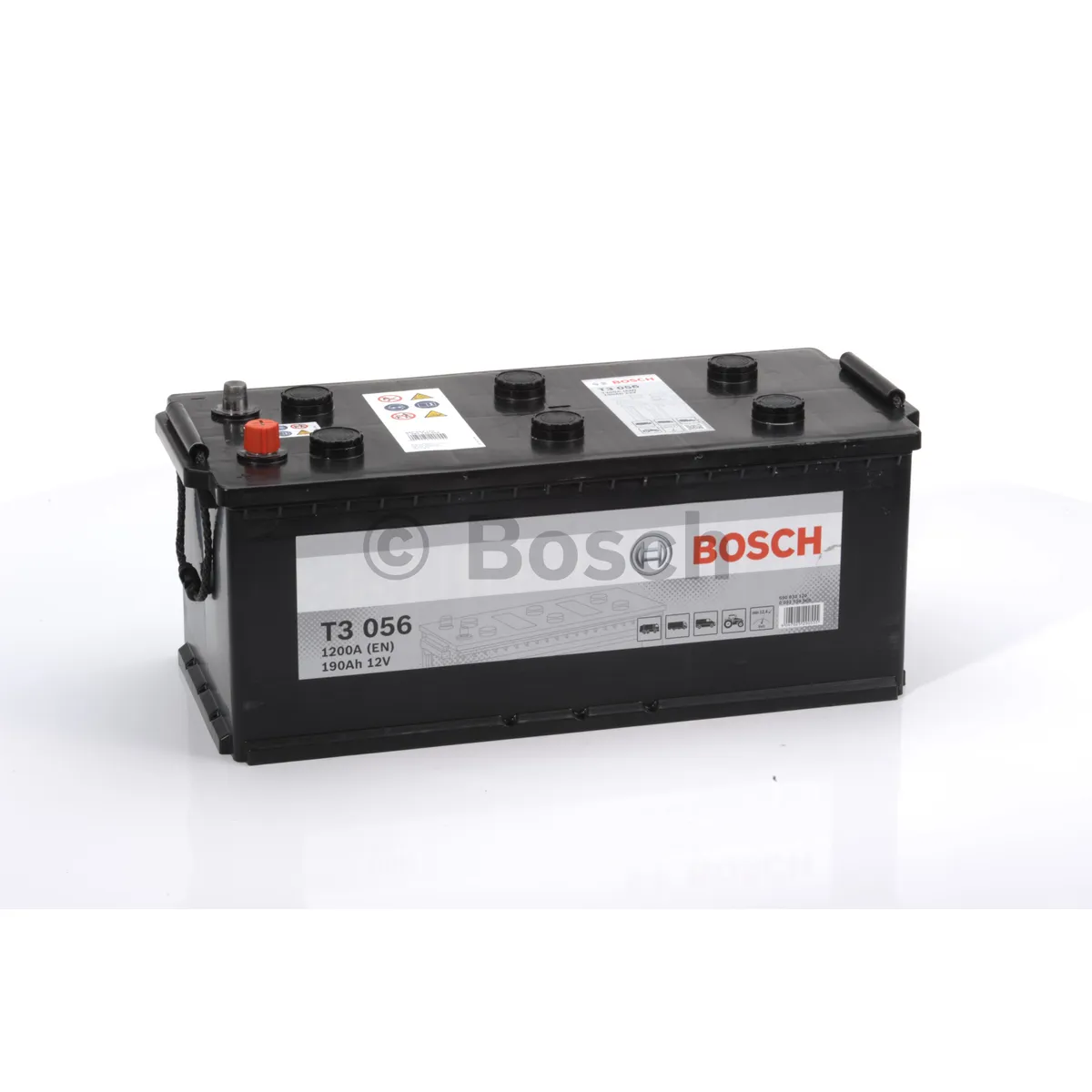 Аккумулятор BOSCH Т3 190 А/ч Прямая 513x223x223 EN1 200 А BOSCH артикул  0092T30560 - цена, характеристики, купить в Москве в интернет-магазине  автозапчастей АВТОРУСЬ