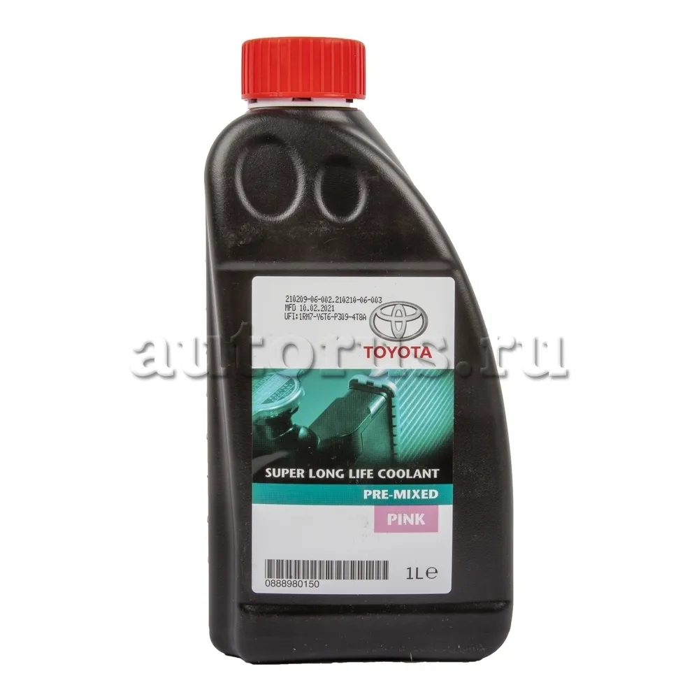Антифриз TOYOTA SLLC PRE-MIXED G12 готовый -35C розовый 1 л 08889