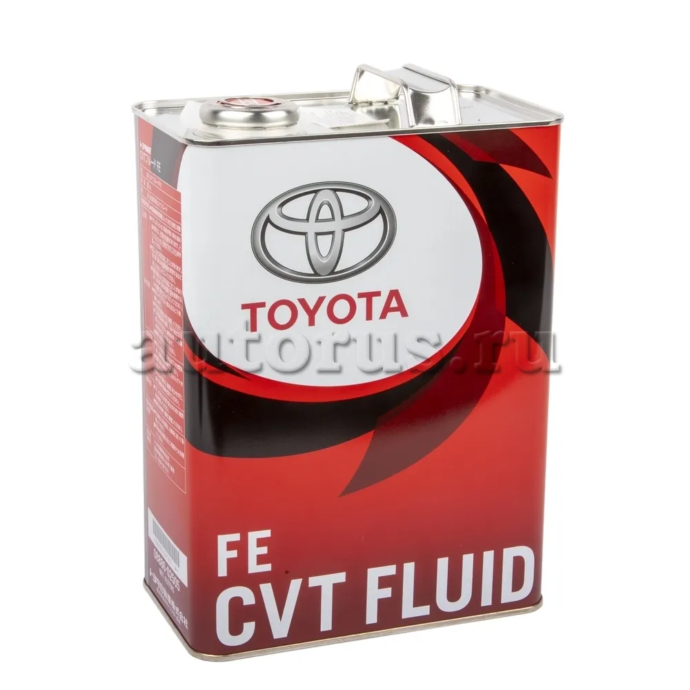 Масло трансмиссионное TOYOTA CVT FLUID FE 4 л 08886-02505 TOYOTA артикул  08886-02505 - цена, характеристики, купить в Москве в интернет-магазине  автозапчастей АВТОРУСЬ