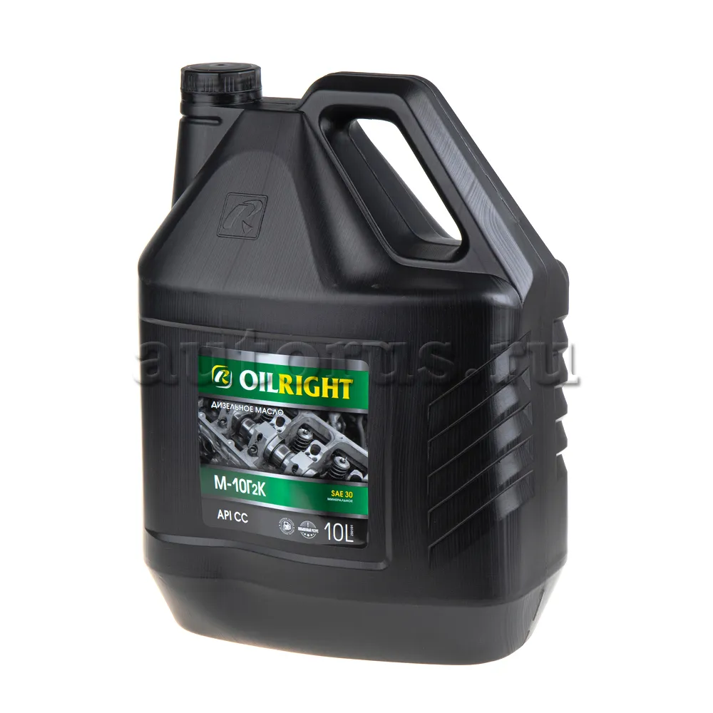 Масло моторное OILRIGHT М-10Г2К SAE30 минеральное 10 л 2501