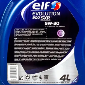Elf evolution oil 900 SXR 5W30 4L engine oil (10160501)