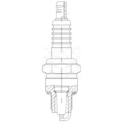 Свеча зажигания ГАЗ ЗМЗ-402 А14В-2 АРS