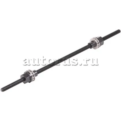 Шпилька резьбовая М10 L-450 мм с гайками АвтоDело