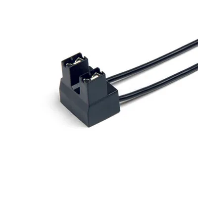 Разъем 9263191 (2pin) 2 контакта угловой с боковым креплением к лампам H7 для GAZ, Lada (ВАЗ),UAZ. CARGEN