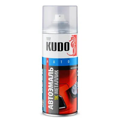 Краска-спрей 385 Изумруд (520мл) (KUDO)
