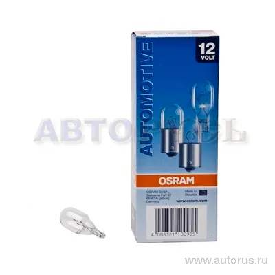 Лампа автомобильная OSRAM 12 В, 1 шт. купить по низкой цене с