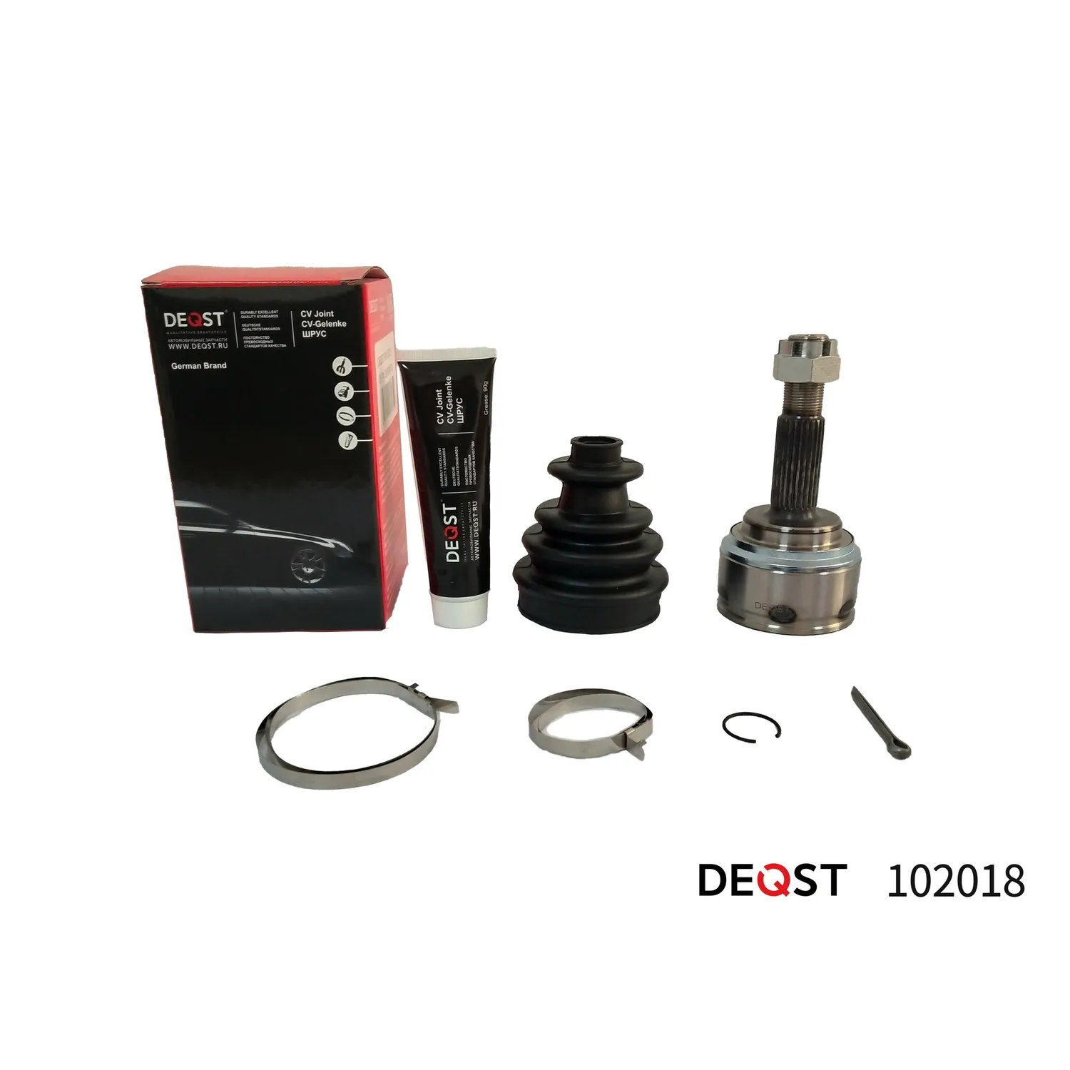 ШРУС наружний. NISSAN ALMERA CLASSIK (B10) 04.06- DEQST 102018