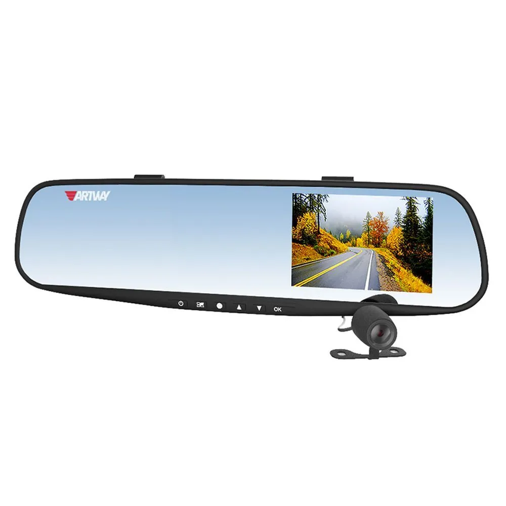 Видеорегистратор зеркало Artway AV-601 3в1 (2камеры, передняя FullHD, ParkAssist) ARTWAY ARTWAY AV-601