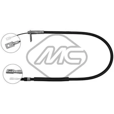 Трос ручника MER SLK 200-230 DX-RH Metalcaucho 80949
