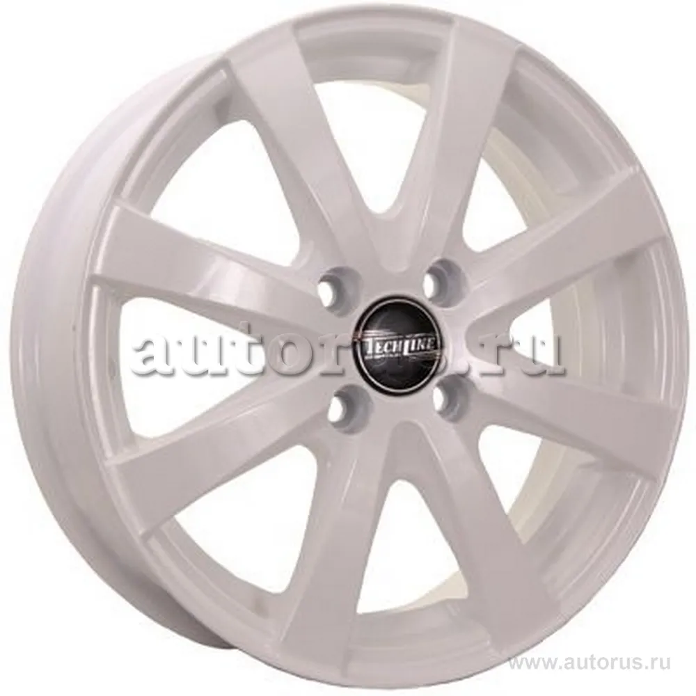 Диск литой R15 5.5J 4x100/54.1 ET45 Tech Line 534 W T534-5515-541-4x100-45W