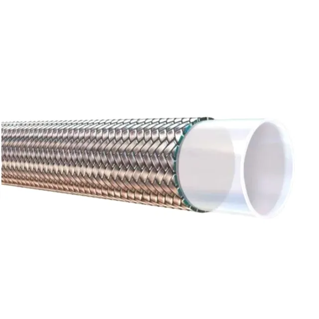Рукав PTFE 1FHL DN12-1/2 (гладкая пластиковая трубка в чулке из сетки металлической) ATD ATD919158
