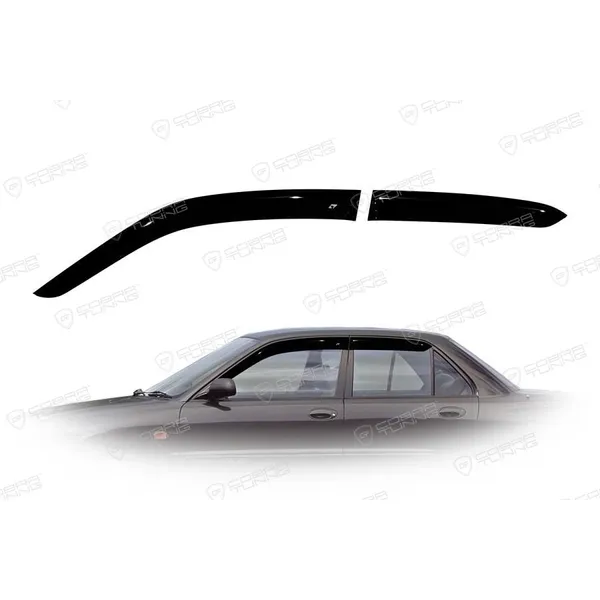 Дефлектора на окна Mitsubishi Lancer Sd 1991-1995EuroStandard деф.окон Cobra Tuning ME44491