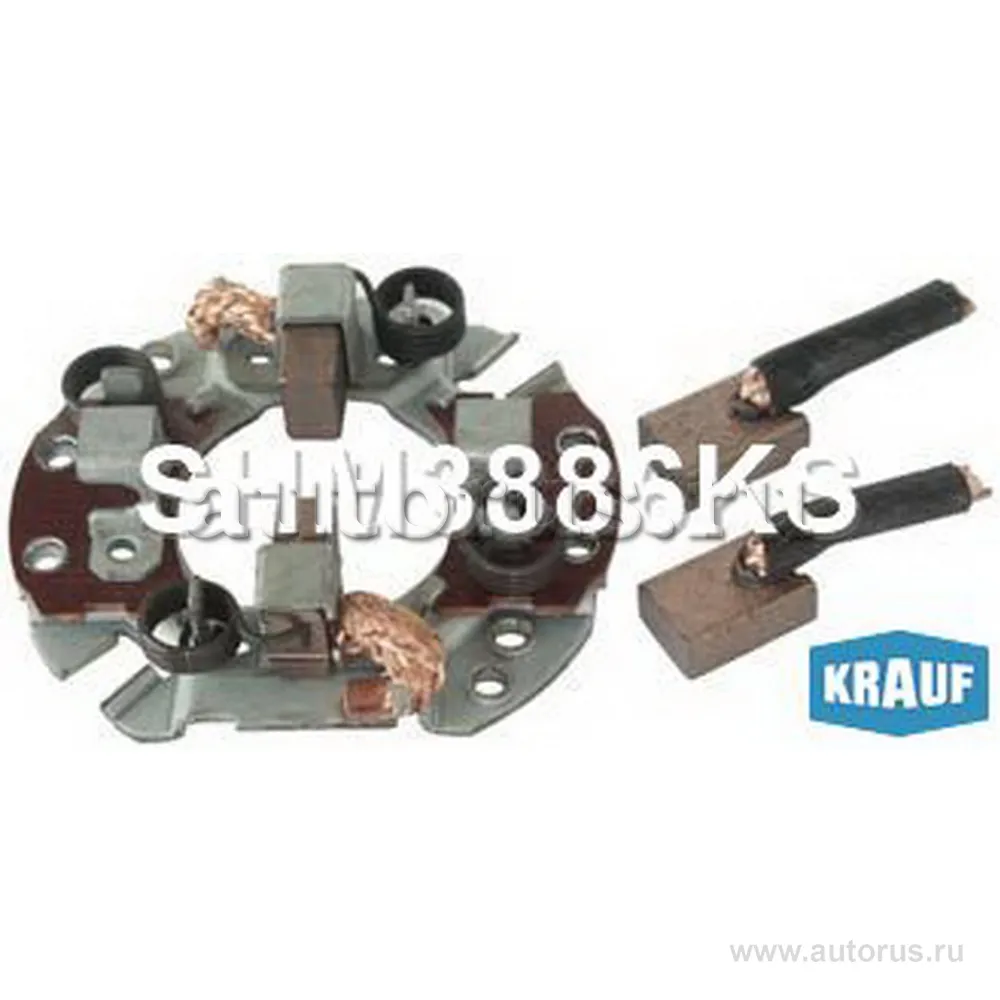 Щёткодержатель стартера со щетками NISSAN Micra K12/Note/MITSUBISHI Industrial KRAUF SHM3886KS