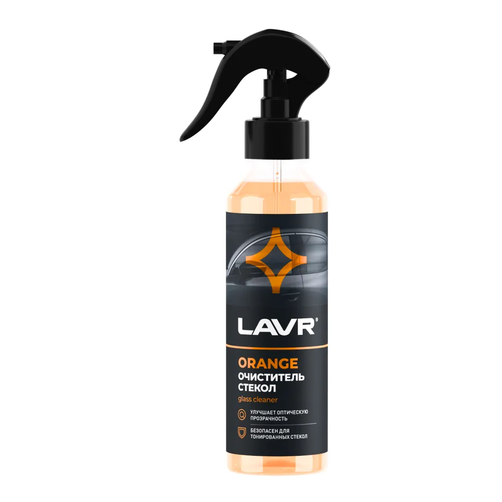 Очиститель стекол Orange, 255 мл LAVR Ln1611