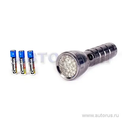 Фонарь светодиодный 28LED с рассеивающей линзой 3xR03 блистер Camelion TECHNO LED5113-28