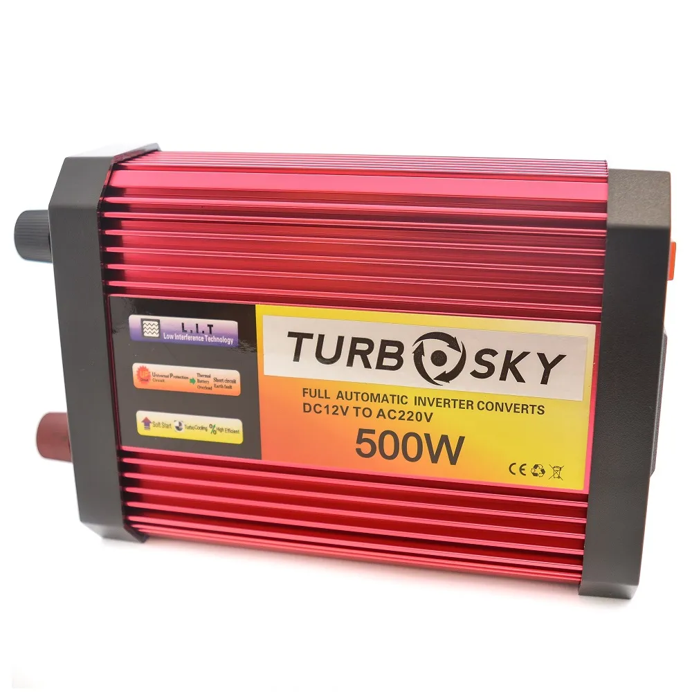 Инвертор Turbosky PI-500 12Вт/220Вт TurboSky Turbosky PI-500