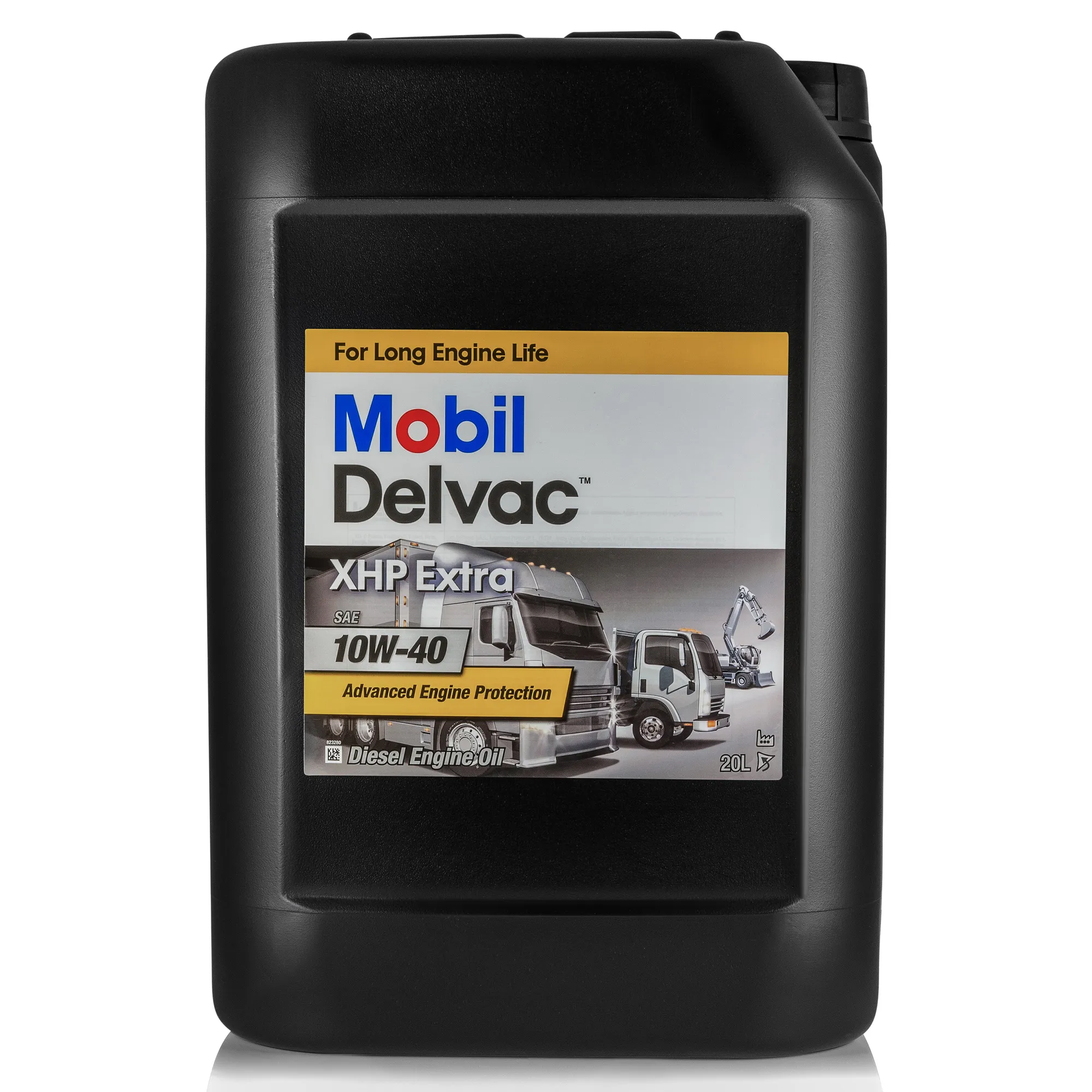 Масло моторное MOBIL Delvac XHP Extra 10W-40 синтетическое 20 л 152712