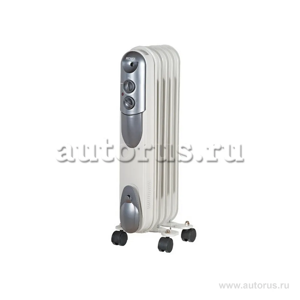 Масляный радиатор ОМПТ- 5Н (1 кВт) Ресанта 67/3/2