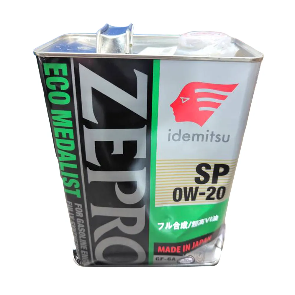 Масло моторное IDEMITSU ZEPRO ECO MEDALIST 0W-20 полусинтетическое 4 л УЦЕНКА! 4250004-N15