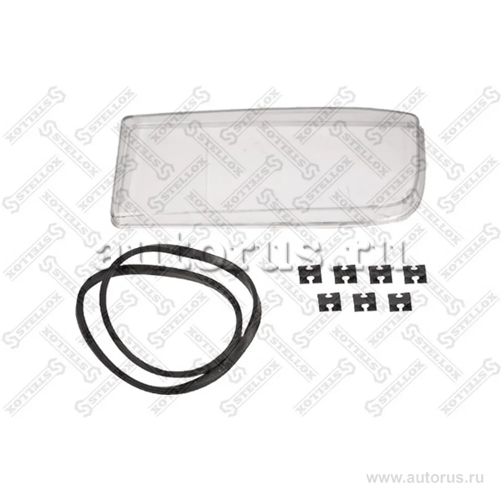 Стекло фары левое MB Actros/Axor STELLOX 88-01033-SX